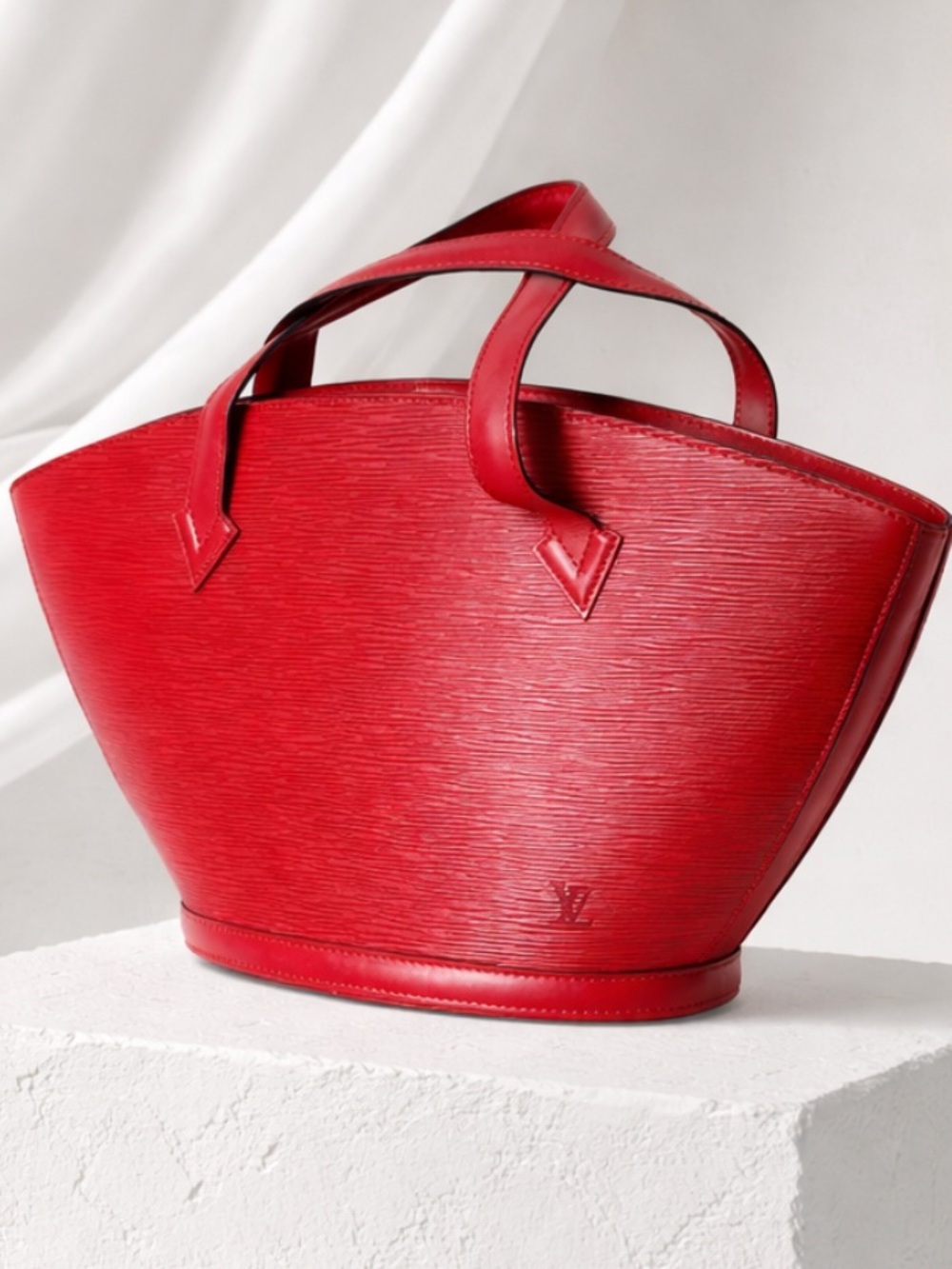 🔥🔥SALE🔥🔥LOUIS VUITTON EPI SAINT JACQUES PM, HANDBAG/SHOULDER BAG.